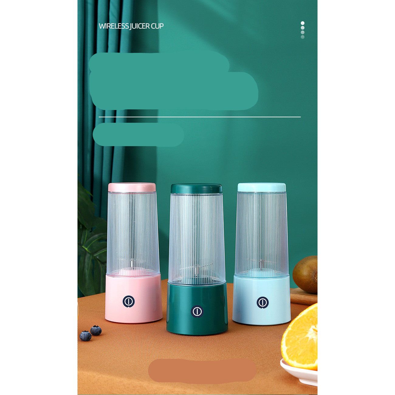 Compact Multi-Function Juicer Cup