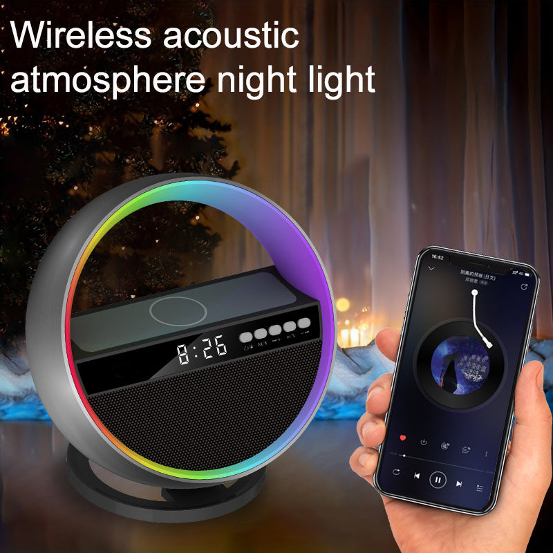 AudioGlow ChargeMate: Wireless Sound & Light Hub