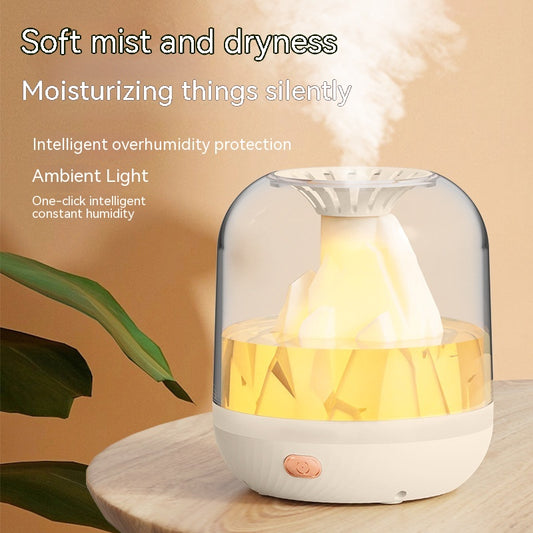 Elysian Mist - Rechargeable Flame Effect Aroma Diffuser & Humidifier